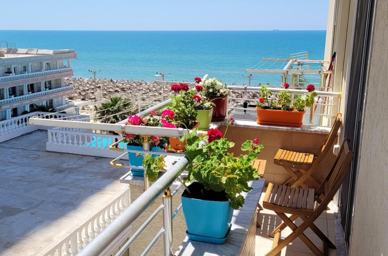 Beach View Apartment, Golem Дуррес Экстерьер фото